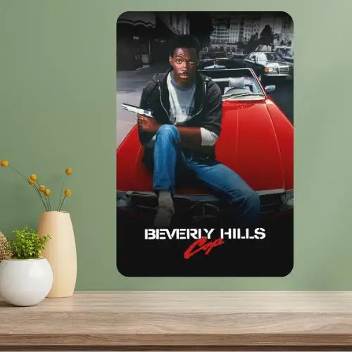 Beverly Hills Cop Classic Movie Metal Poster Sign
