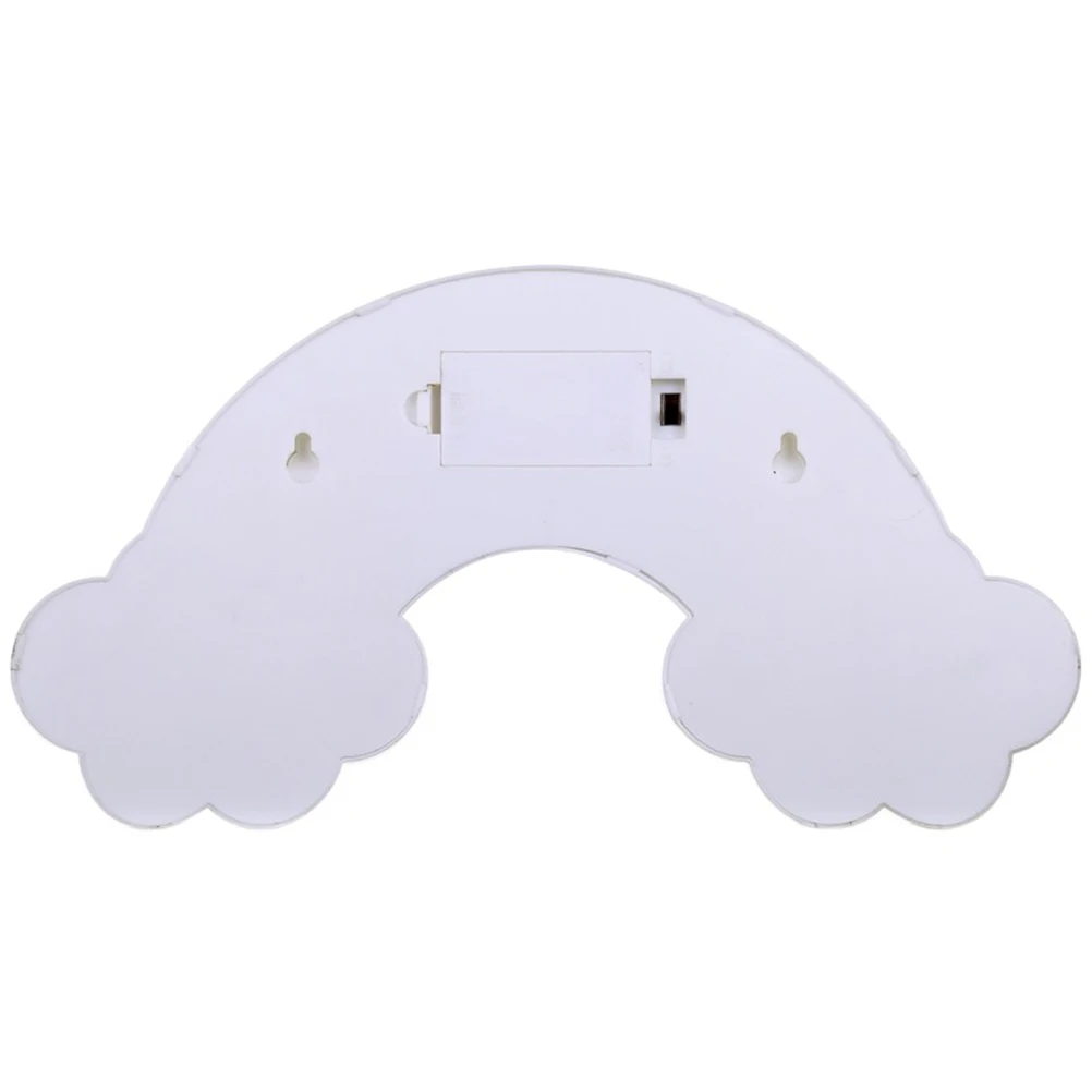 

1Pcs Rainbow Shape Night Light Creative LED Romantic Atmosphere Bedroom Nursery Table Lamp Decorative Home Lamp