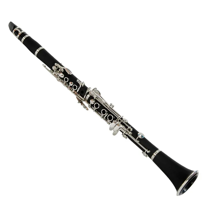 1 B Flat Treble Clarinet, Bakelite Material, Silver, Beautiful, Suitable For Playing Grades，new