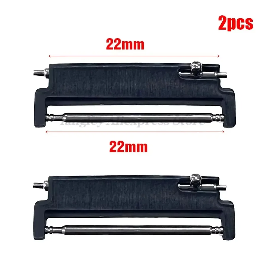 1 Paar Uhrenarmband-Adapter, 18 mm bis 20 mm, 22 mm, 20 mm bis 18/20/22 mm, 22 mm bis 22 mm, Schnellverschlussstifte, Anschlüsse, Uhrenarmband-Zubehör