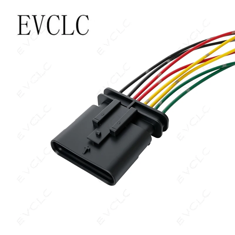 1 Set 8-Pin Automotive Wiring Harness Connectors, Waterproof Plugs 1-1670920-1/1-1703506-1, for VW Audi Collision Sensor Plug - view 6