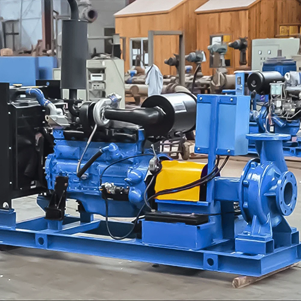 High pressure horizontal supply smart machine centrifugal farm delivery water Diesel engine pump with agriculture irrigation