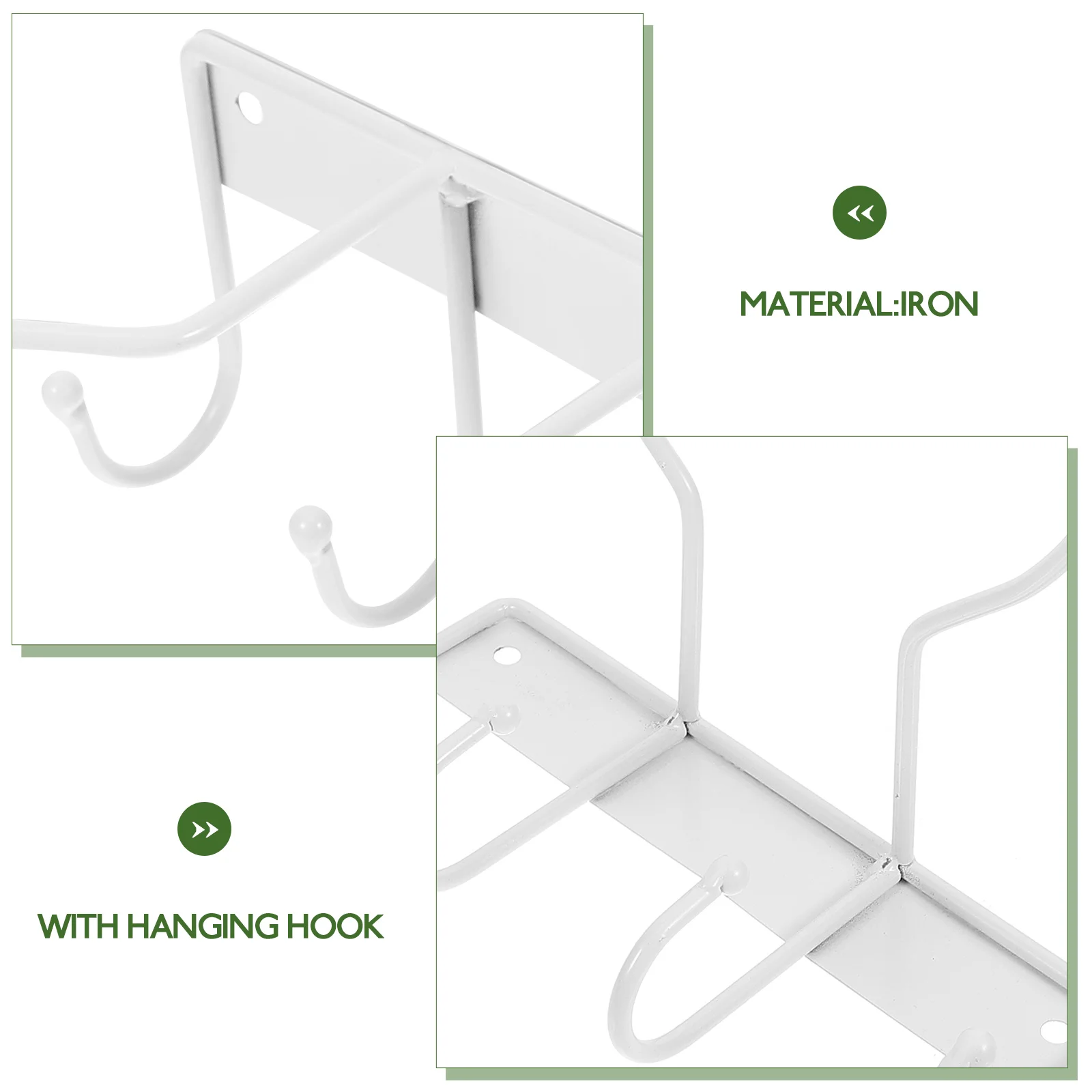 농구 스토리지 랙 3 후크 금속 선반 튼튼한 디스플레이 스탠드 농구 축구 홀더 벽 마운트 스포츠