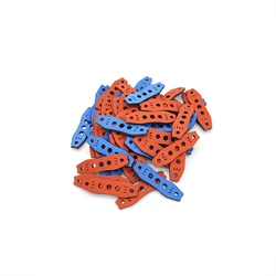 50pcs Steel ball positioning Pouch Rubber Latex Band Leather pocket Outdoor Shooting Slingshot  Accessories