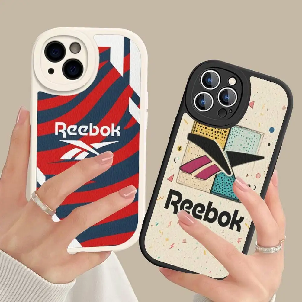 Classic Sports brand R-Reebok logo Phone Case Hard Leather For iPhone 14 13 16 Mini 15 14 11 12 Pro Max Plus Fundas - view 6