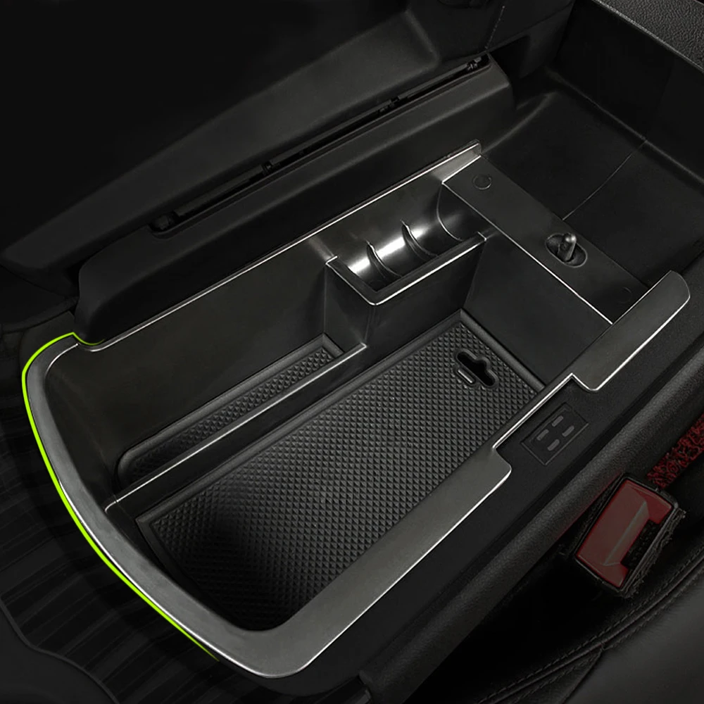 Car Central Control Armrest Box Storage Box For Peugeot 3008 2008-2016 Container Holder Bin Glove Tray Interior Accessories