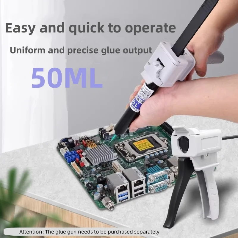 10/50ML UV Curable Adhesive Electronic Components Cable Fixation Solder Joint Protection Quick Drying Glue Fixed Circuit Board