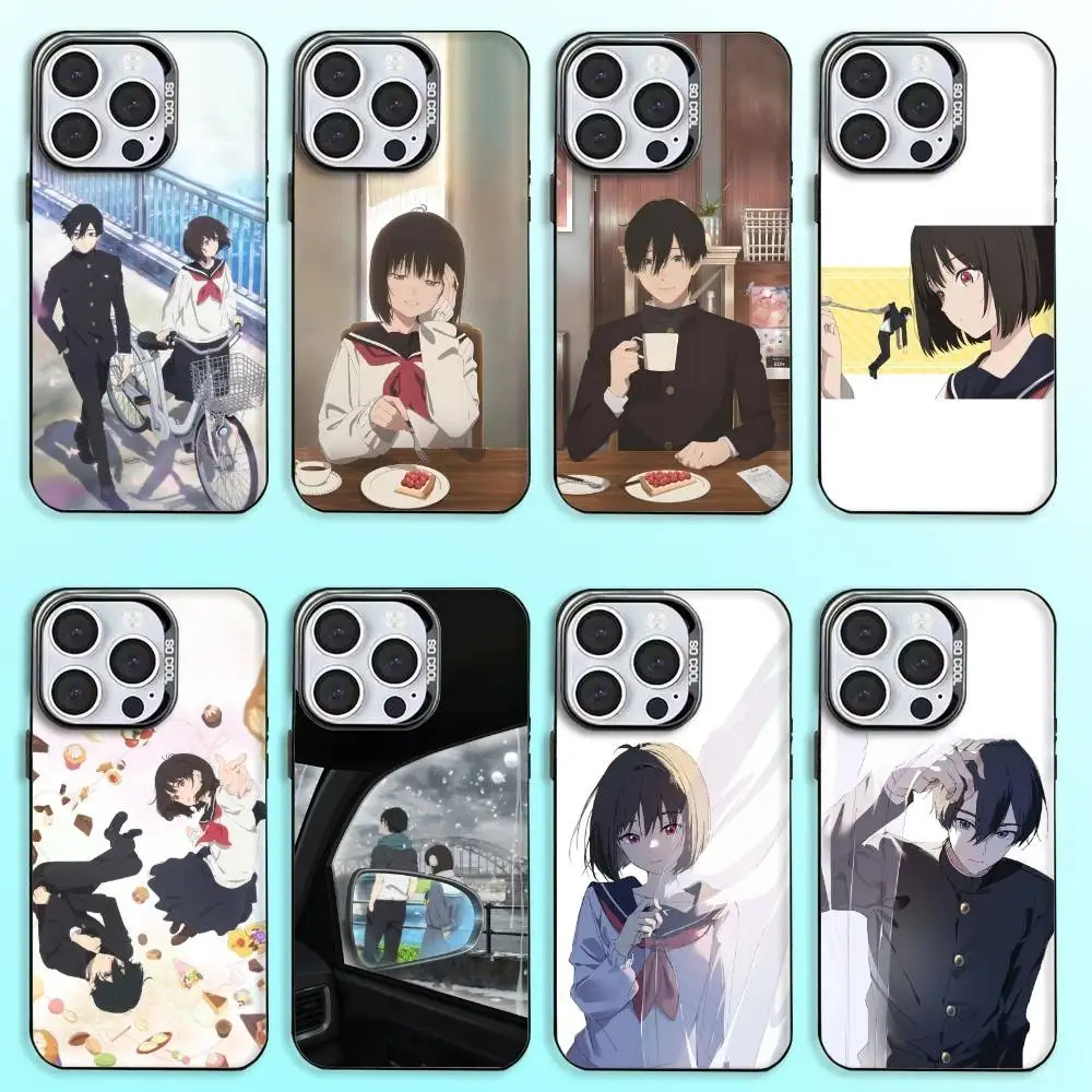 

SHOSHIMIN How to become Ordinary Phone Case For iPhone17,16,15,14,13,12,11 Plus,Pro Max Colored Silver Plated Inside Cover