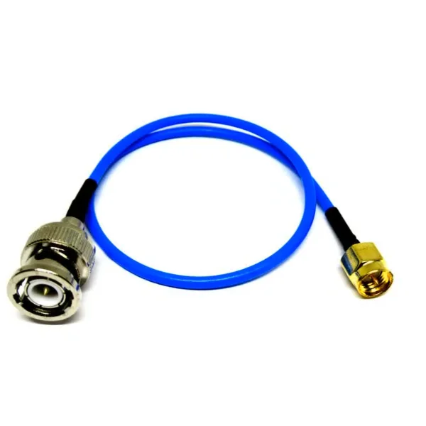 1pc RG402 RG141 Coaxial Cable BNC Male To SMA Male Plug Connectors RF Coaxial Cable RG402 0.141