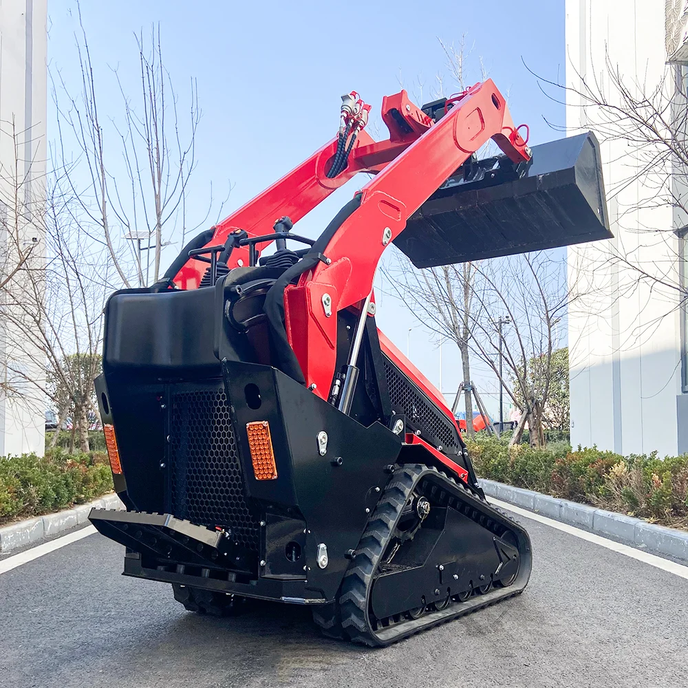 Powerful Track Skid Steer Loader  Crawler Loader for Construction Site Wheel Loader for Earthmoving