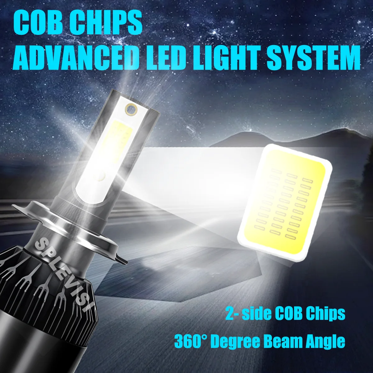 H7/477 Automotive Bulb LED Headlight Hi Lo Beam For CITROEN C8 EA EB 2002 2003 2004 2005 2006 2007 2008 2009 2010 2011 2012-2023