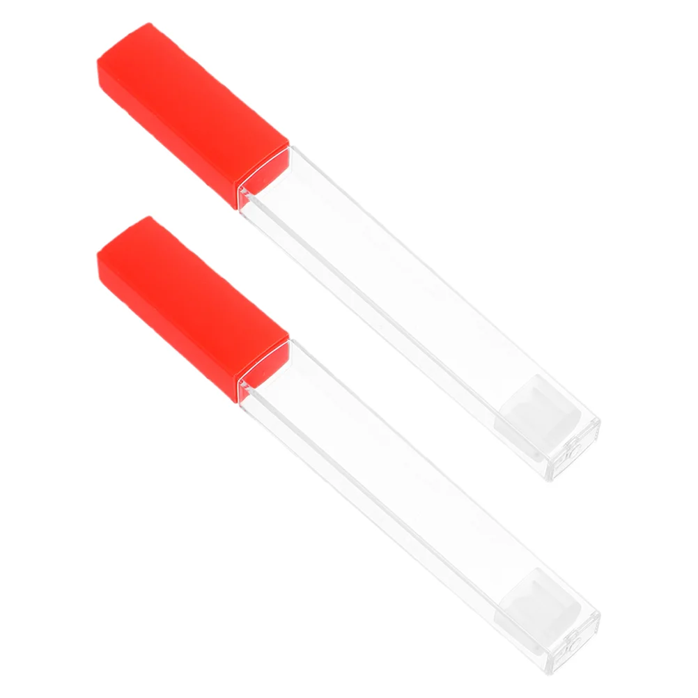 

2 Pcs Thermometer Protective Barrel for Adults Plastic Medical Grade Thermometers