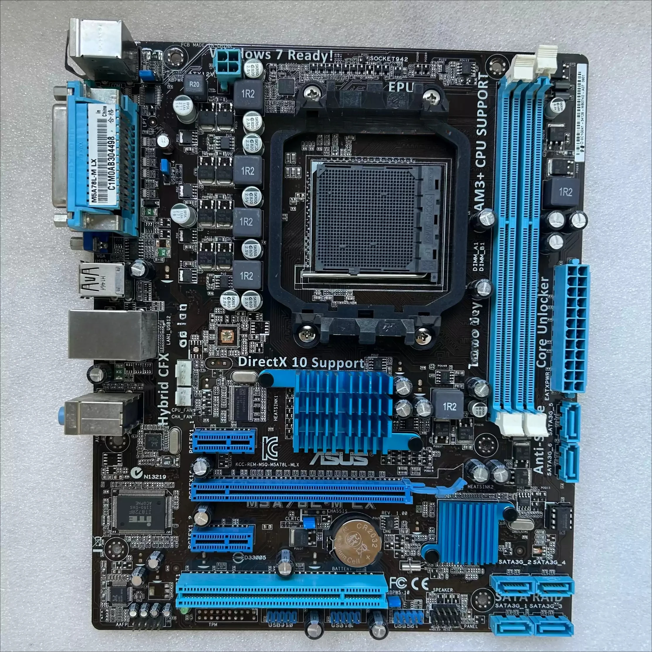 M5A78L-M LX motherboard socket AM3 DDR3 760G/780L 16GB desktop motherboard 100% test