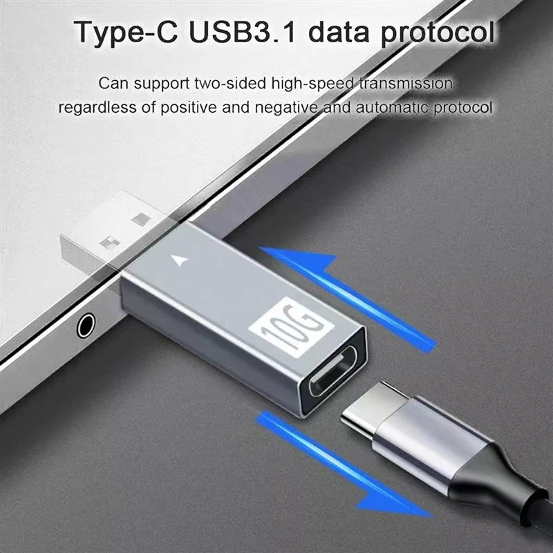 10Gbps USB C OTG Adapter USB 3.1 Male To Type-C Extension Conventer For Macbook Pro Earphone Hard Drive Samsung USB A Connector