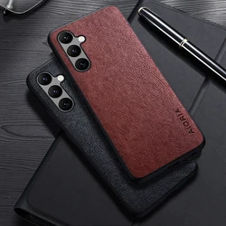 Case For Samsung Galaxy A54 A24 A34 A14 4G 5G simple design  Luxury leather Business cover for Samsung Galaxy A34 case
