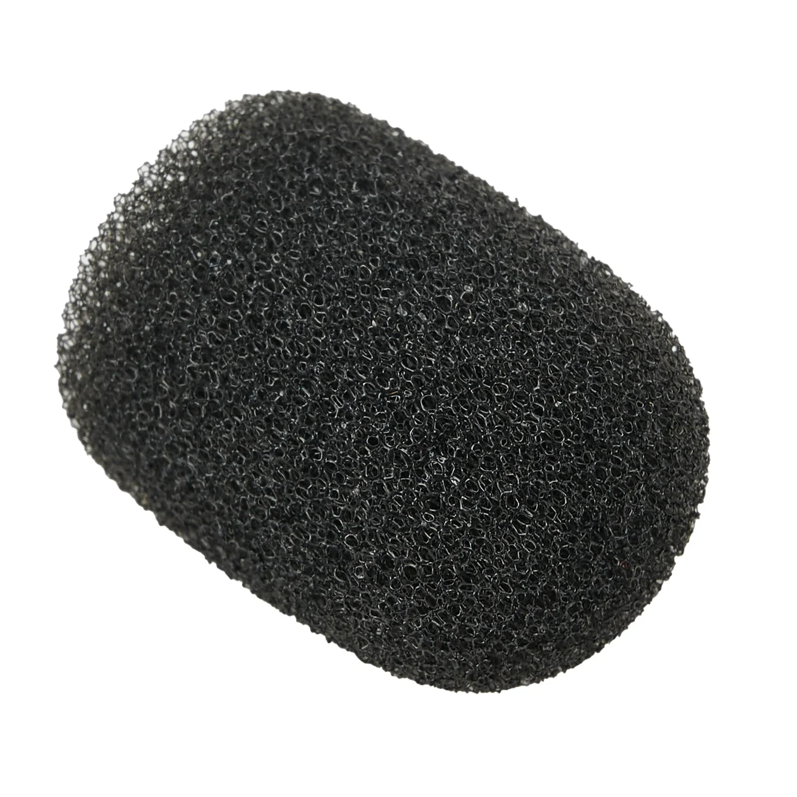 10pcs Mini Headset Microphone Sponge Foam Windscreen Replacement Wear-resistant Mic Cover Headset Microphone Pads Foam