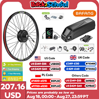 Bafang 500W EBike Kit Rear Drive Wheel Hub Motor Electric Bike Brushless Motor Bicycle Conversion Kit 20Ah 17.5Ah 13Ah Battery