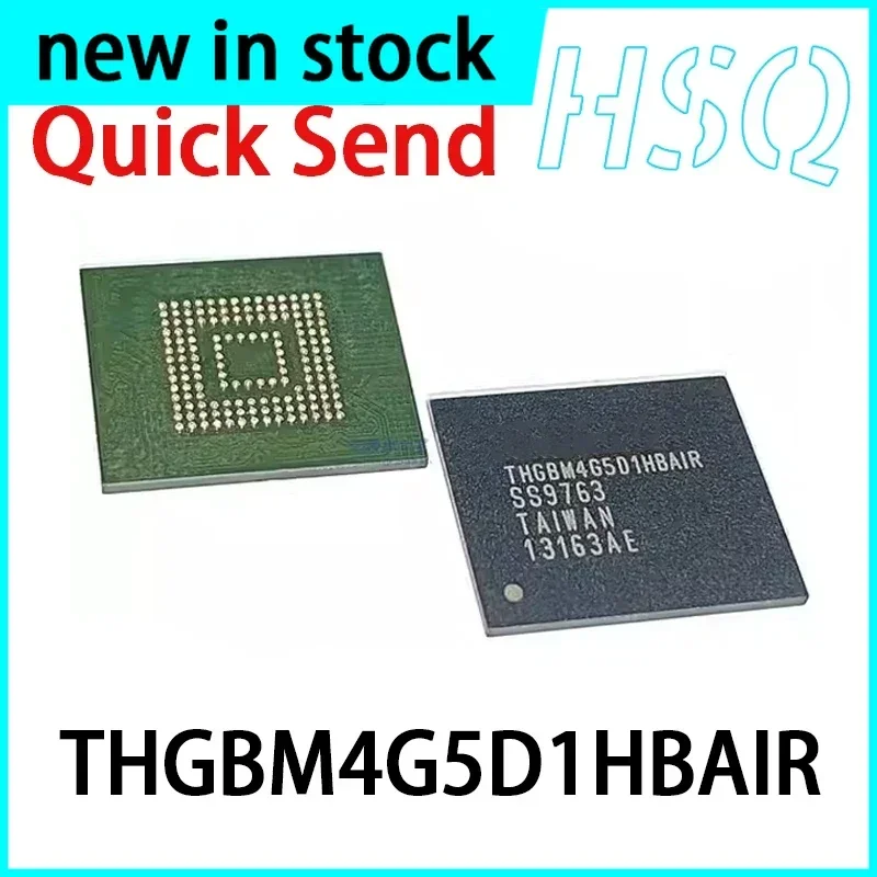 1PCS THGBM4G5D1HBAIR THGBM4G5D1 BGA153 EMMC 4.41 4GB Font Memory Storage Chip New