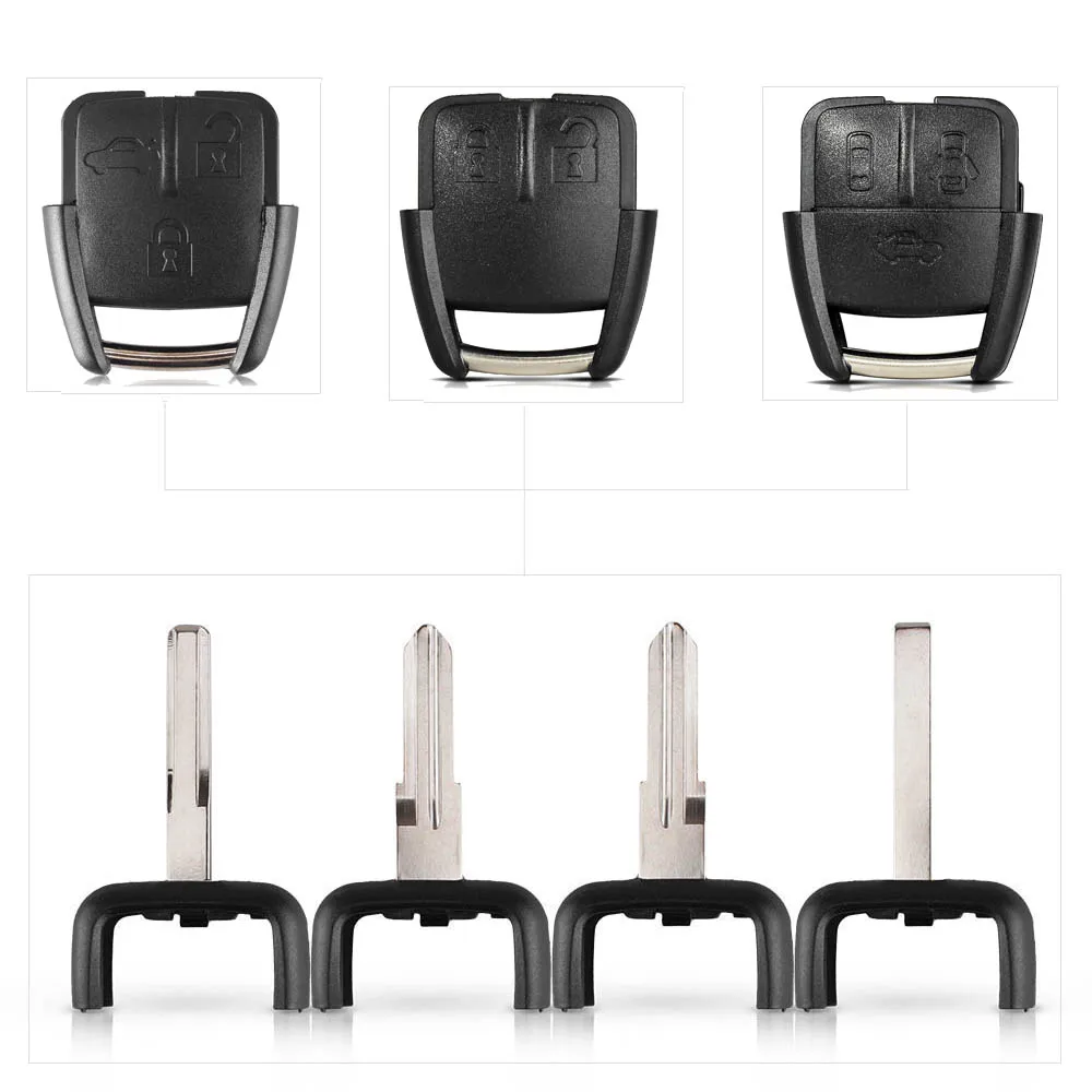 

Чехол-брелок для автомобильного ключа KEYYOU с 3 кнопками для Chevrolet Opel