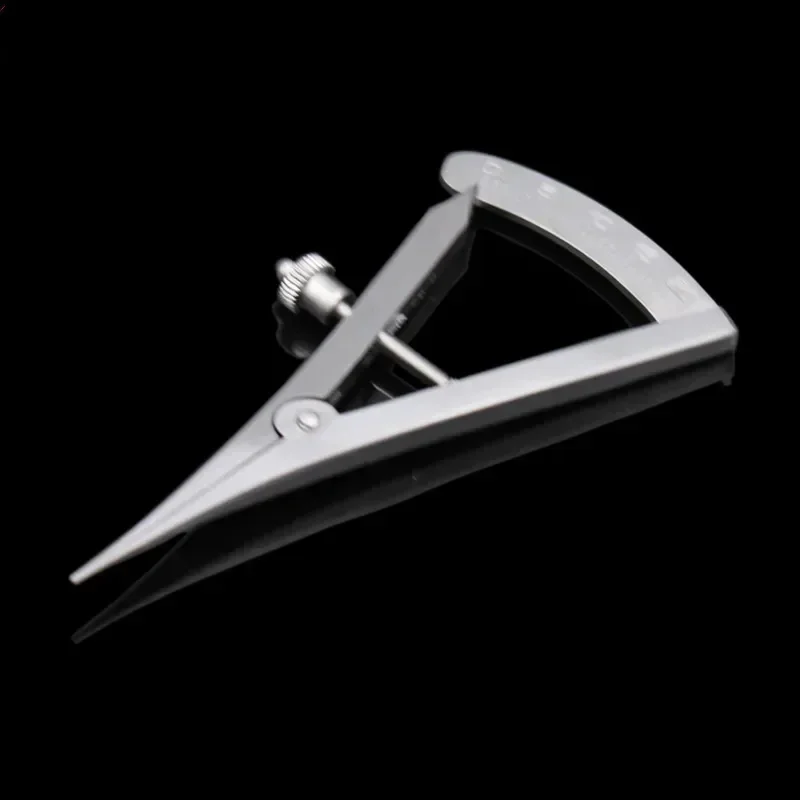 

Dental Lab Instruments Implant Measure Gauge Curved Straight Head Measuring Guide Caliper Screw Lock Ruler Scale