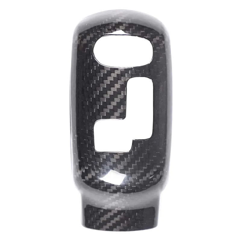 Real Carbon Fiber For BMW Mini Cooper F54 F55 F56 F57 F60 2020-2023 Car Gear Shift Knob Cover Sticker Interior Trim