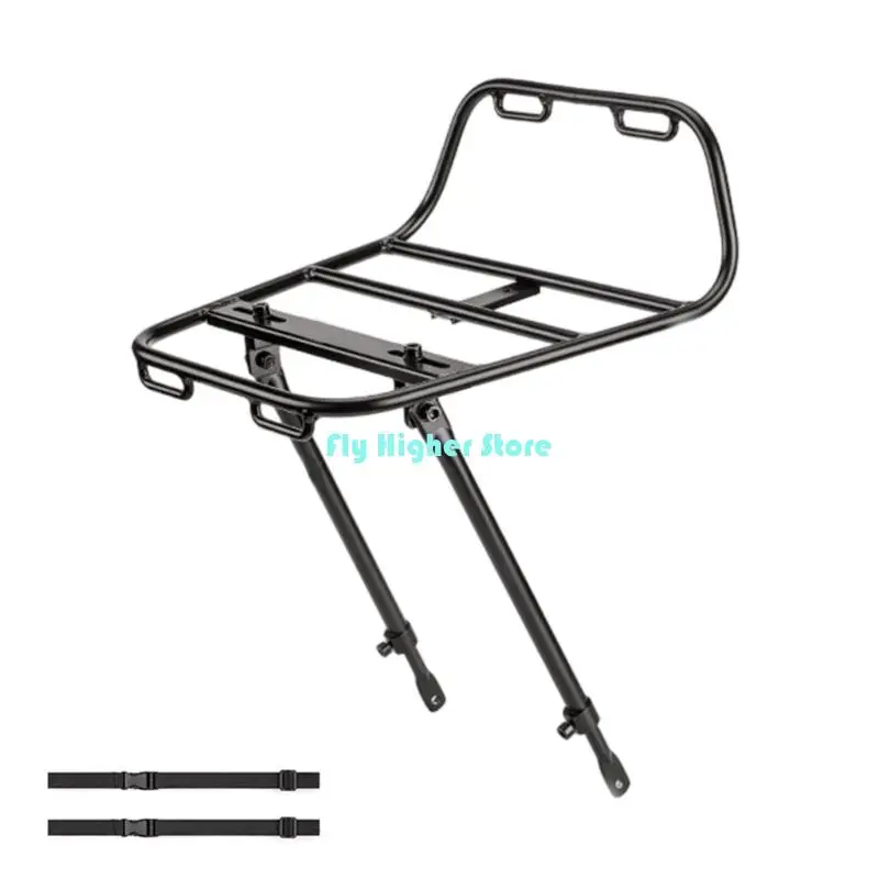 

10KG Capacity Mountain Bicycles Luggage Rack Cargo Carriers Rack Bicycles Front Rack Alloy Luggage Travel Carriers Rack
