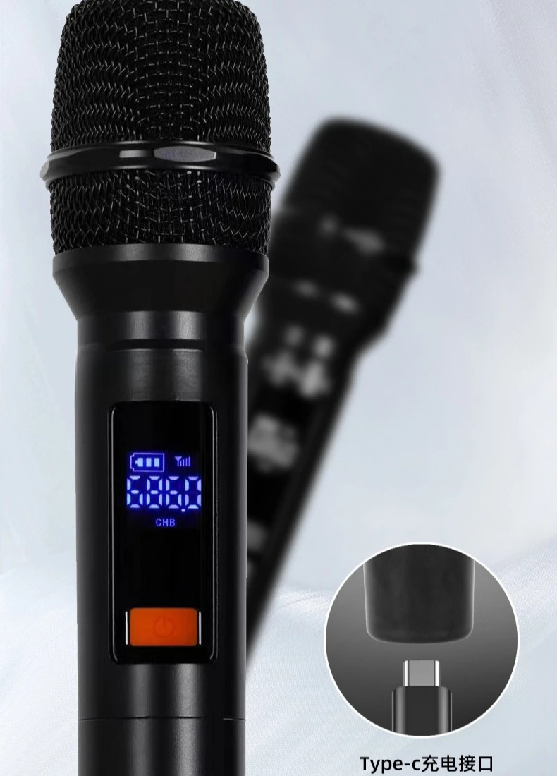 With wireless microphone Karaoke display screen, song-ordering KTV all-in-one machine