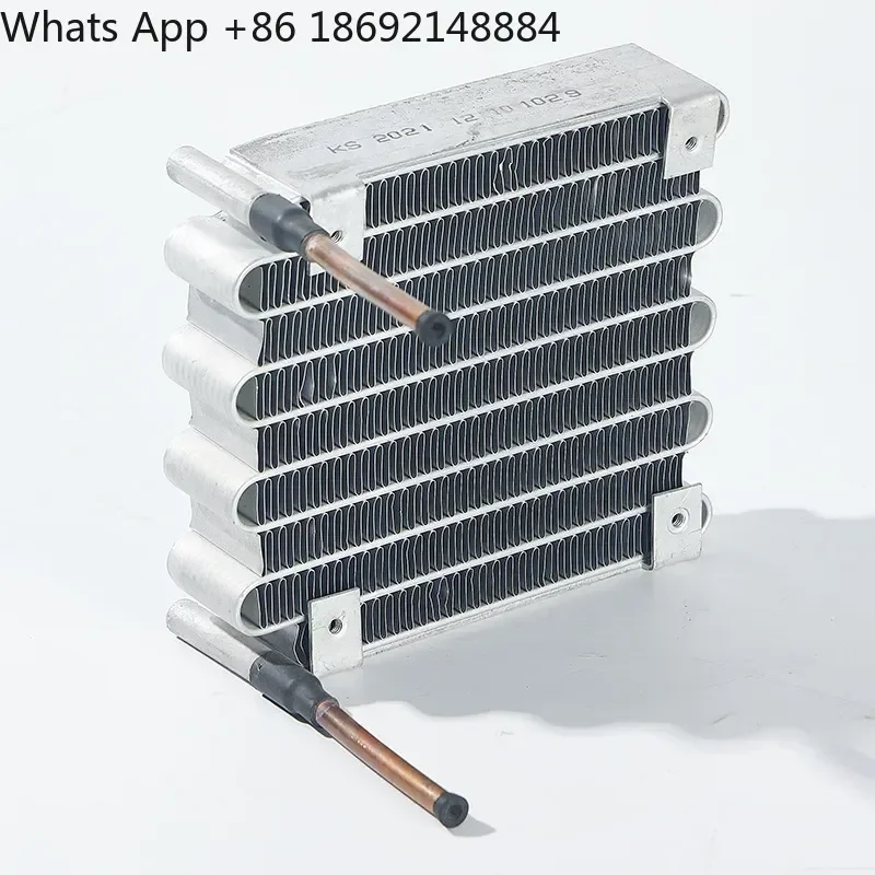 WT1232S1F Single Fan S-Bend Micro-Channel Air-Cooled Condenser Miniature Mini Large Heat Dissipation Cooling Radiator
