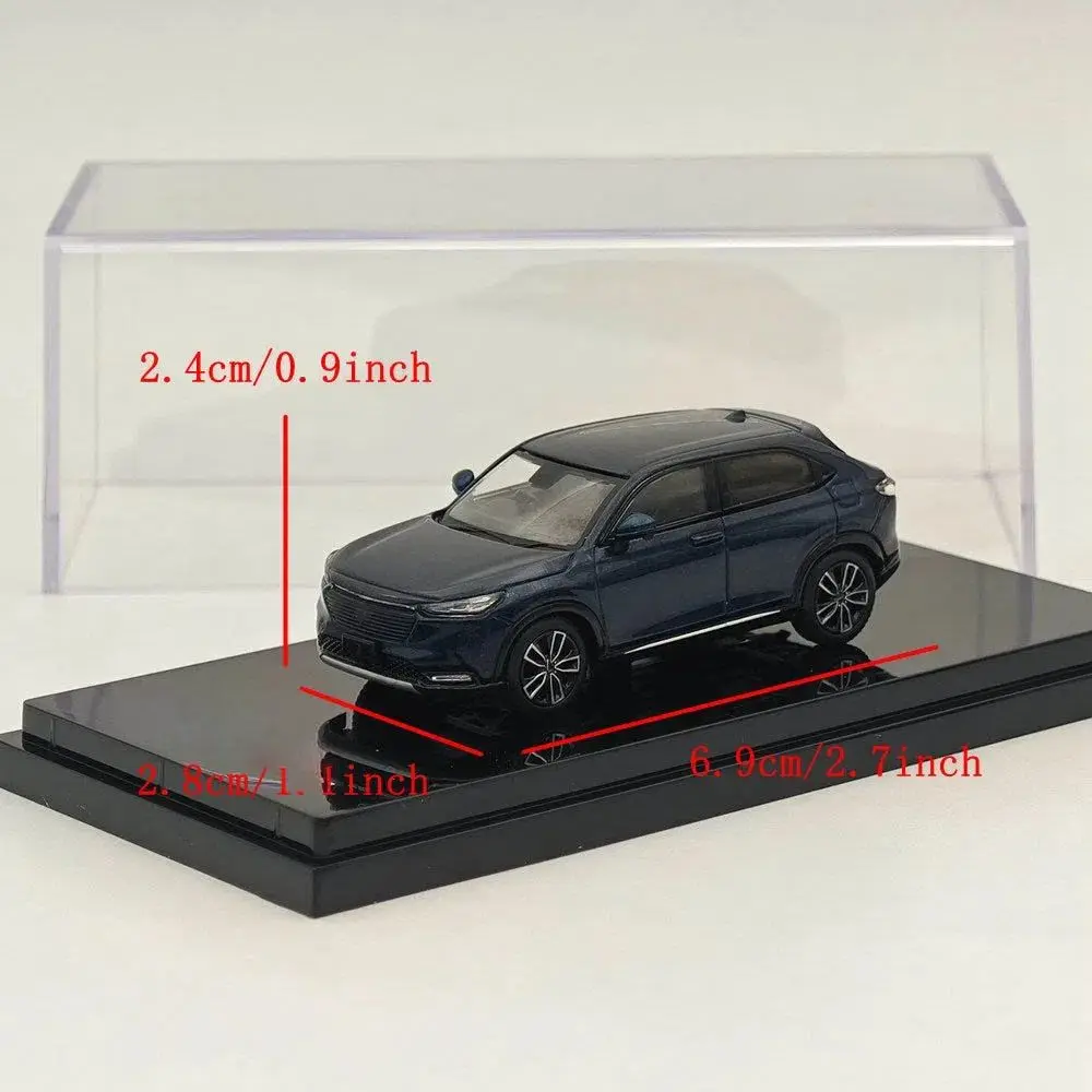 ホビージャパン 1/64 ヴェゼル e: HEV Z ミッドナイトブルービームメタリック HJ641071ABL ダイキャストモデルカーミニチュア限定コレクション