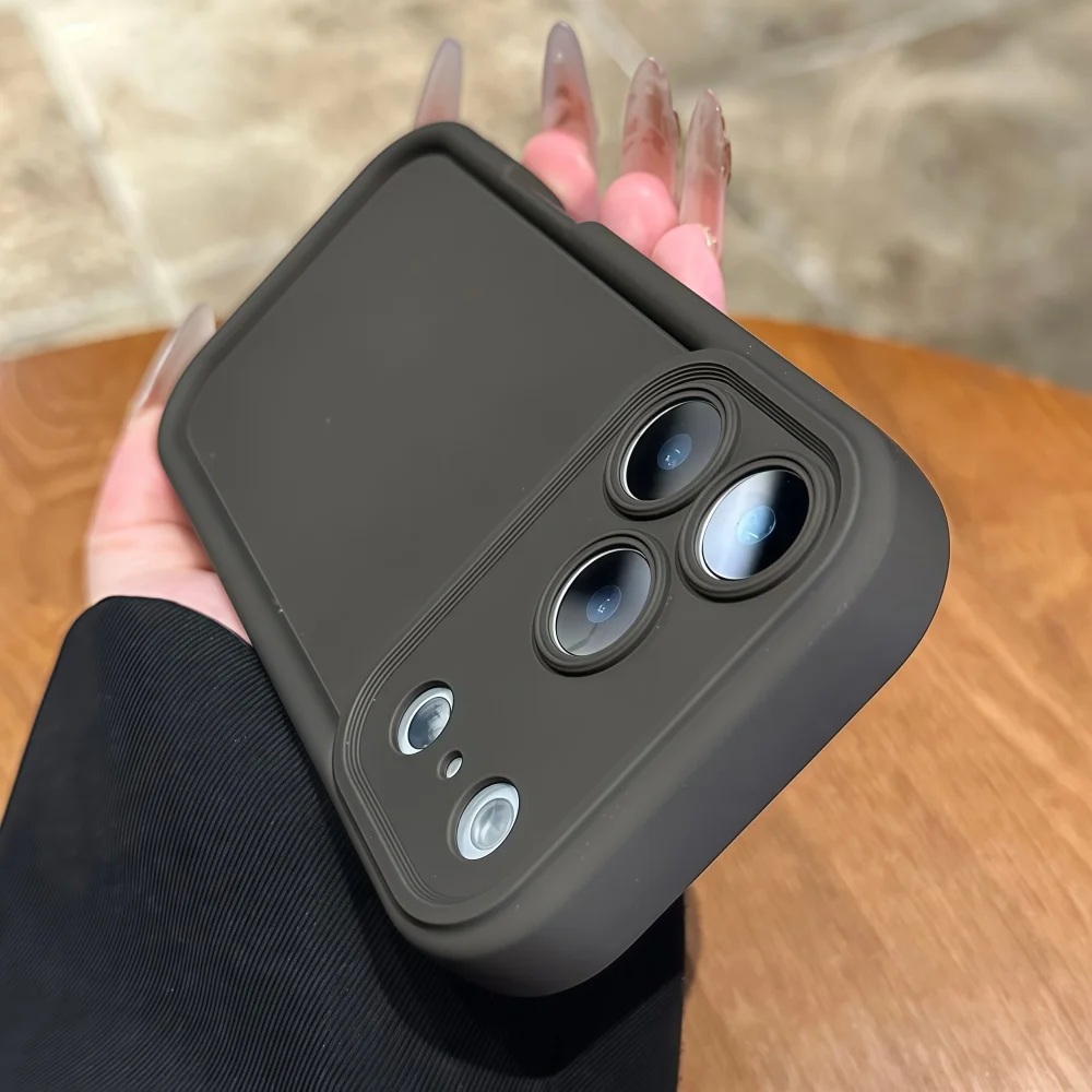 Kameraschutz Candy Flüssigsilikon Weiche Hülle für iPhone 18 11 12 13 14 Plus 15 16 17 Pro Max XR XS Verstärkte Stoßfängerhülle – Detail 17