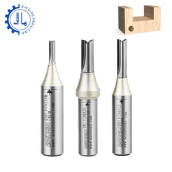 Arden CNC End Mill 2 Flute TCT Straight Router Bit 1/2 Arden Tools Solid Carbide Wood End Mill for CNC Bit Cutters