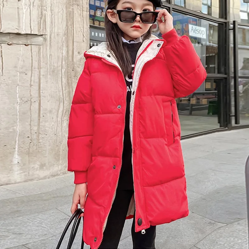 

Осенне-зимняя детская куртка для мальчиков, пуховая хлопковая толстая теплая парка с капюшоном для девочек, детская верхняя одежда, пальто, детские хлопковые куртки