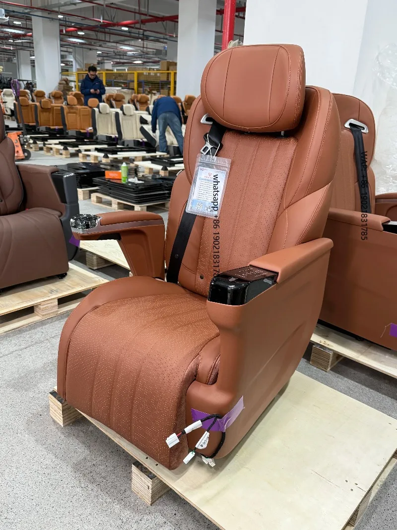 Customizable Modified Electric VIP Luxury Leather Adjustable Car Seat for Kia Carnival INNOVA Sienna