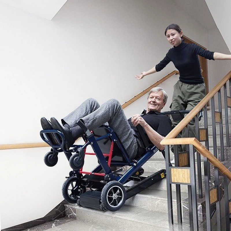 

Electric stair climbing wheelchair, intelligent up and down stairs, good things to share, strongly recommended