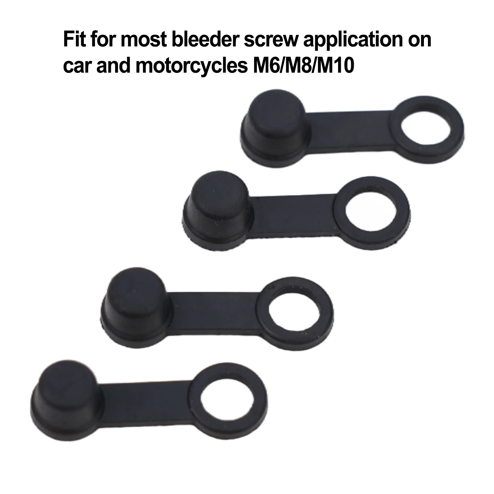 

Grease Cap Brake Bleeder Screw Cap For Motorcycles M6 M8 M10 Replacement Rubber 3cm Length Dust Cover Accessories