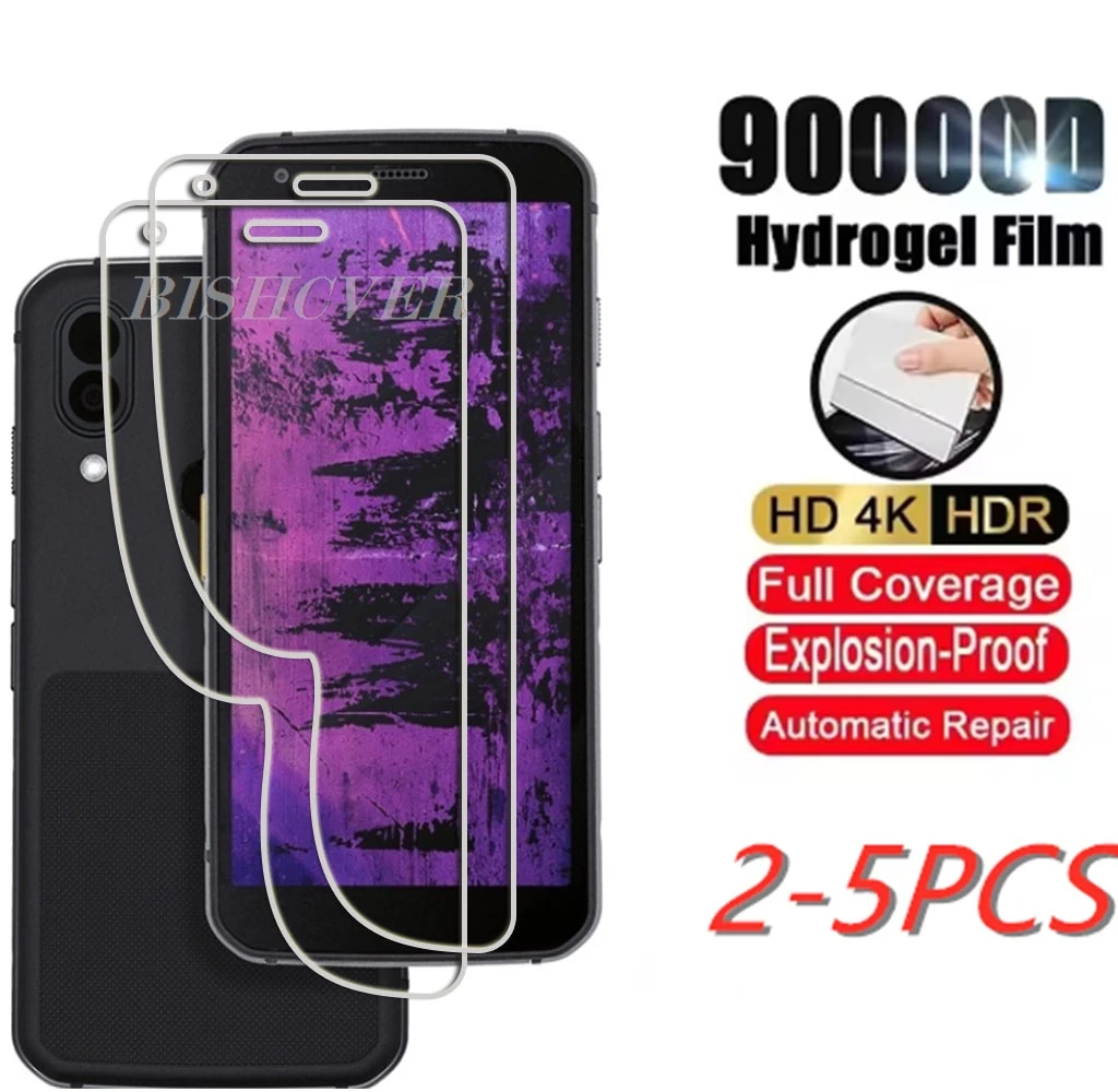 Para CAT S62 Pro 5,7 "Caterpillar CAT S62 S 62 S62Pro HD película protectora de hidrogel completa cubierta protectora de pantalla