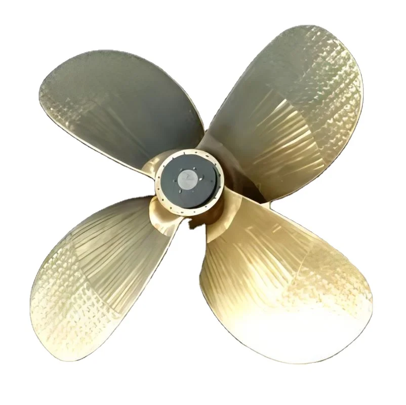 large ship boat customized size 5blade bronze propeller