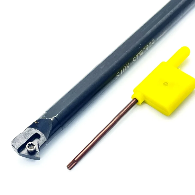 S10K-STWCR09 حامل أدوات الرغوة 60 درجة الأصلي أدوات تحول الداخلية عمود تخريم تحول أداة رغوة حامل لآلة التصنيع باستخدام الحاسب الآلي #5