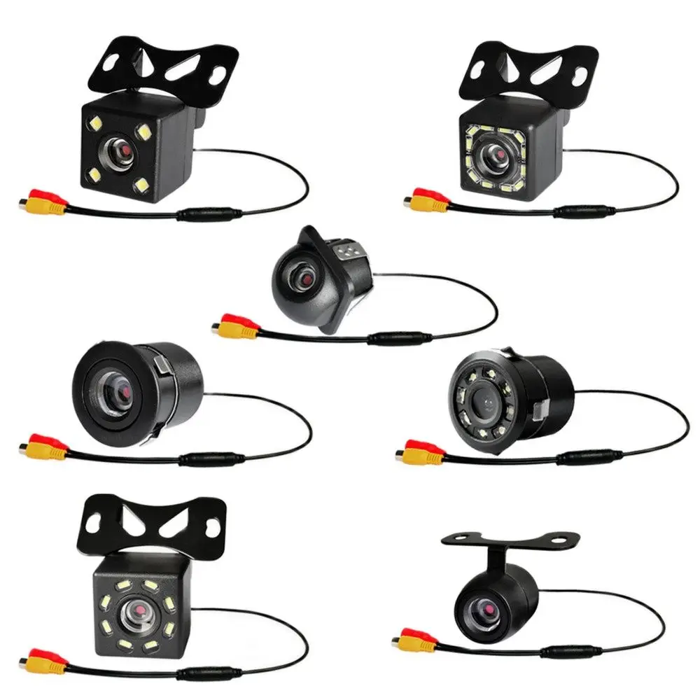 Car Universal Rear View Camera 170° Wide Angle Reverse Parking IP68 Waterproof CCD LED Auto Backup Monitor HD Night Vision Image