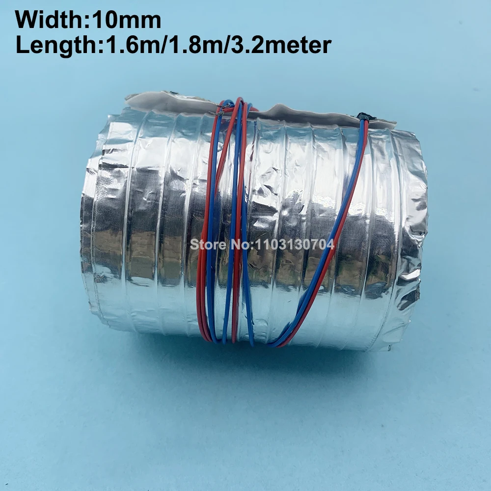 

1 шт., нагревательная лента для УФ-сольвентного принтера, 1,6 м, 1,8 м, 3,2 м, длина 10 см, ширина для Flora Mimaki Allwin Human Xuli, нагревательная веревка Infinity