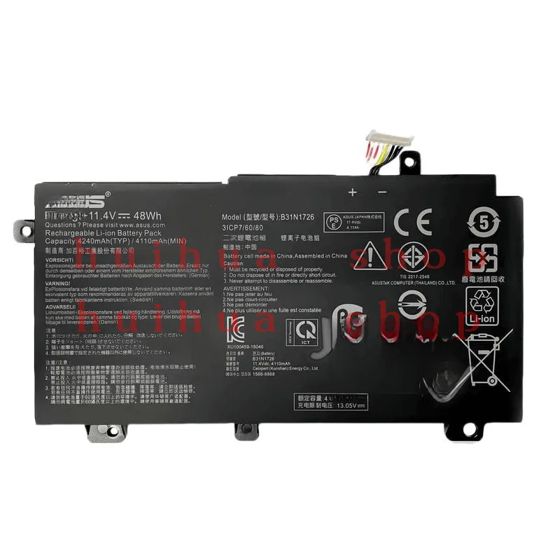 

Genuine B31N1726 Battery FX505DT FX80GD For ASUS TUF Gaming A15 FA506IU FX504GD