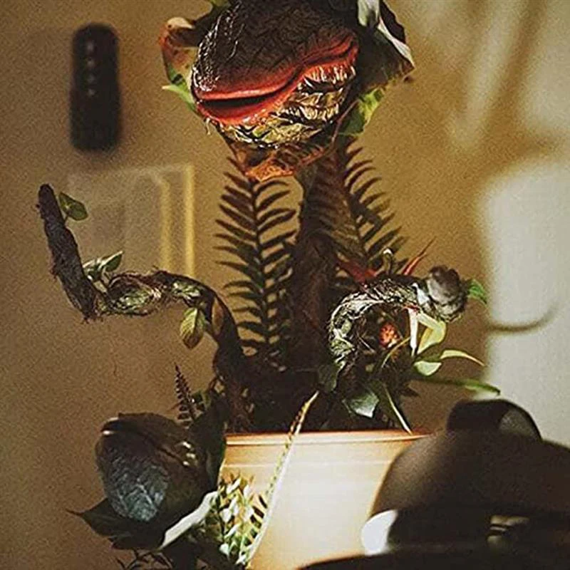 Creative Design Cannibal Flower Terror Props Modern Home Courtyard Decoration Ornaments Halloween Living Room Decor