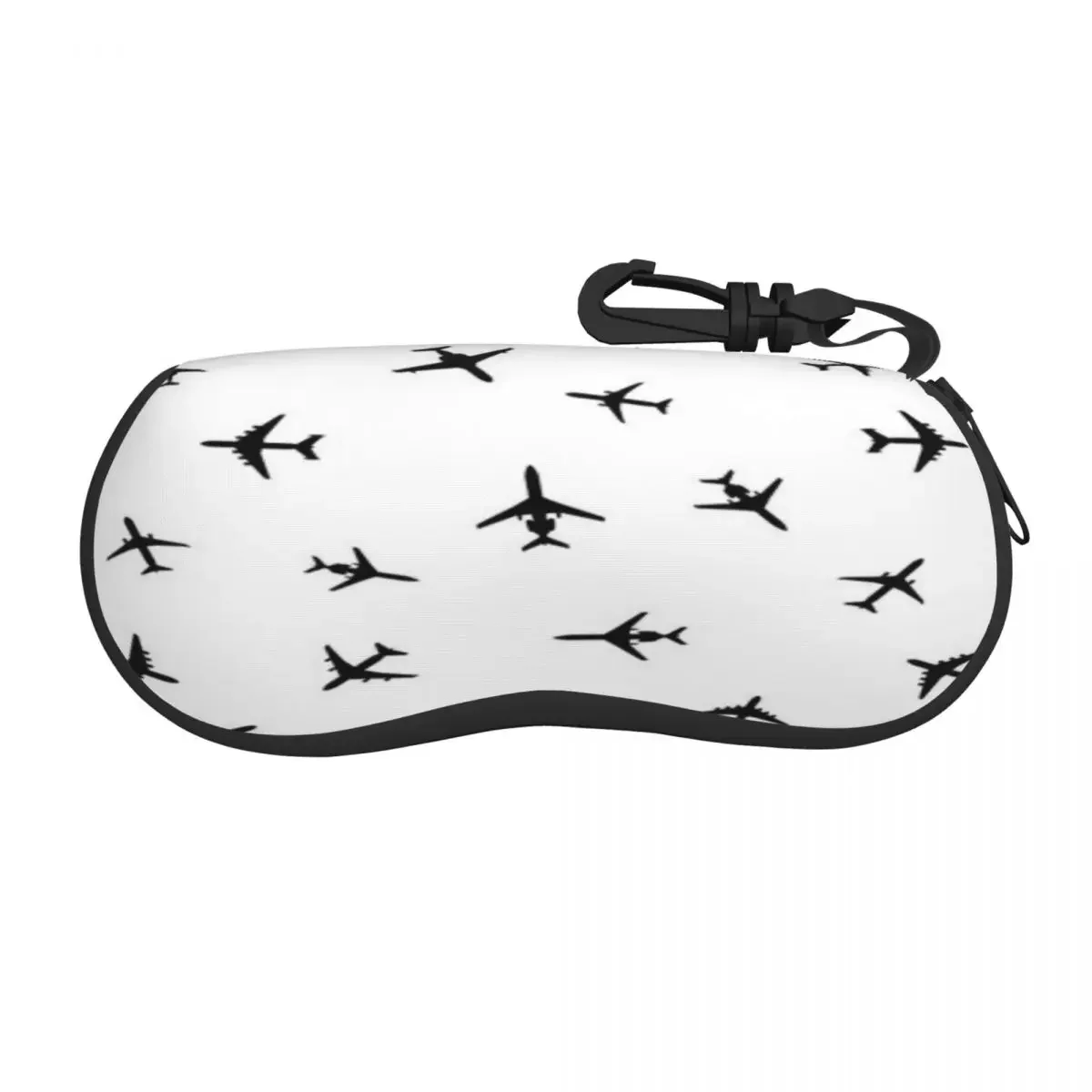 Glasses Bag Protective Case Airplanes Silhouettes Women Men Sunglasses Case Box Reading Eyeglasses Box Accessories