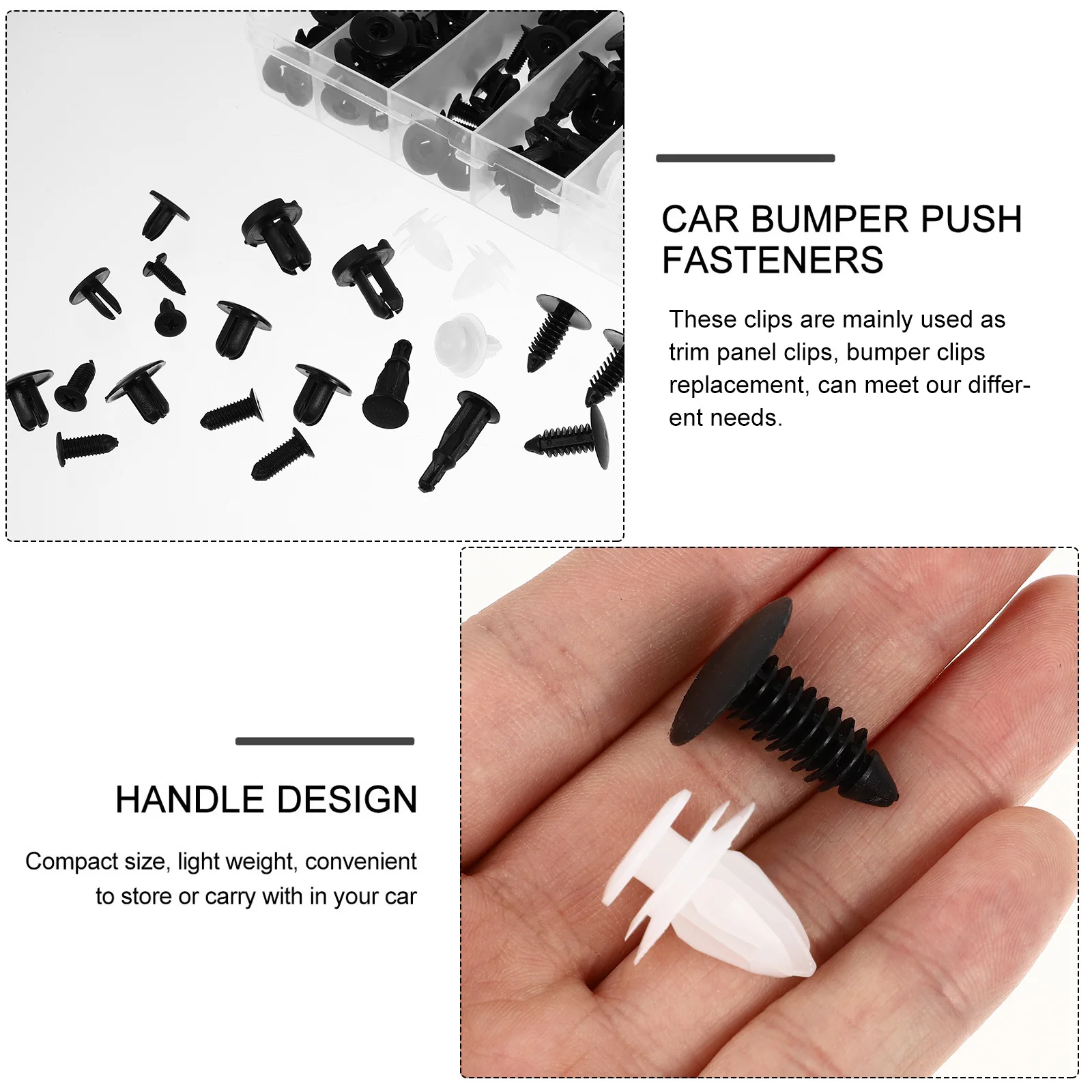 100 قطعة من البلاستيك سيارة التجنيب كليب السيارات دفع المسامير الوفير لوحة الكسوة السحابات استبدال سيارة التجنيب كليب الوفير كليب #3