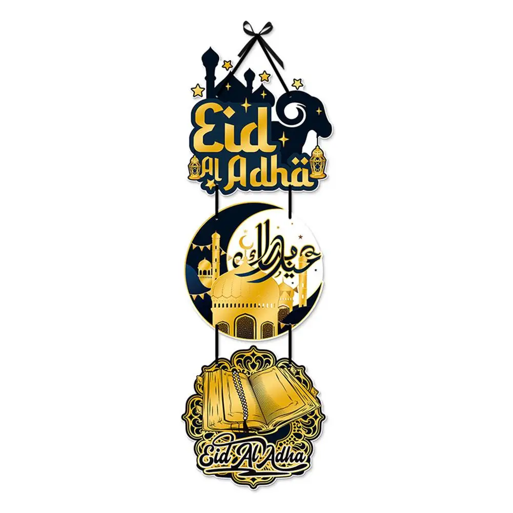 Ramadan Hanging Pendant Moon Festival Decorative Eid Supplies Decor Mubarak Home Party Accessories Door Hanging L9v1