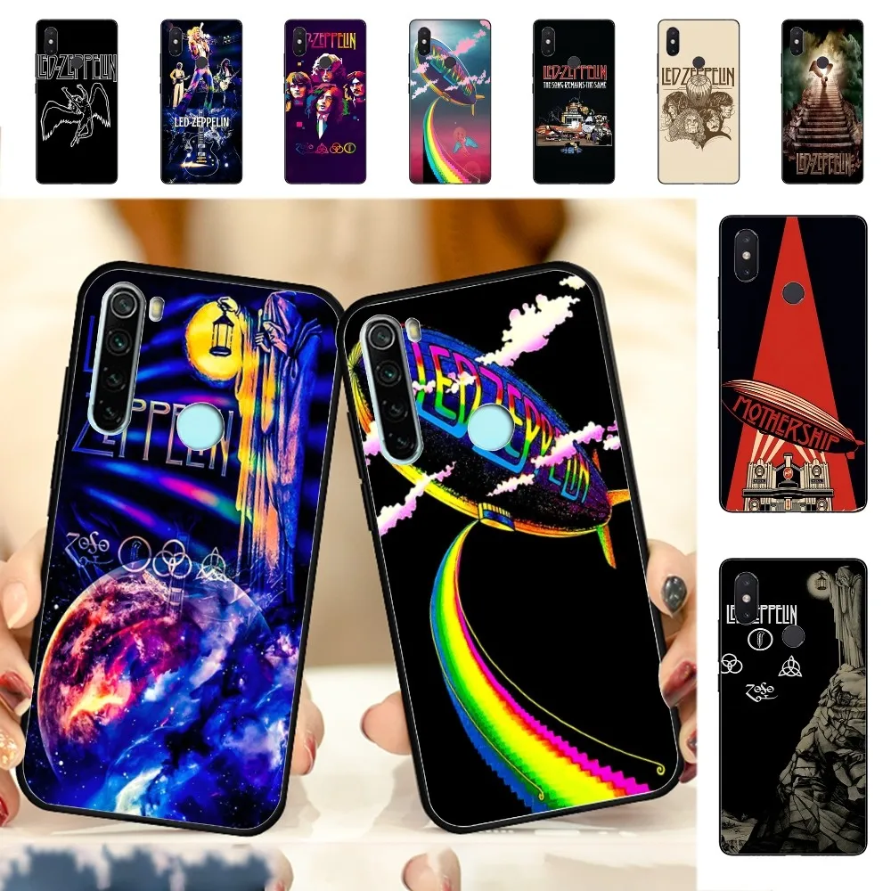 L-Led Band Z-Zeppelin Phone Case For Redmi Note 4 X 5 A 6 7 8 T 9 9S 10 11 11S 11Epro Poco M3 Pro