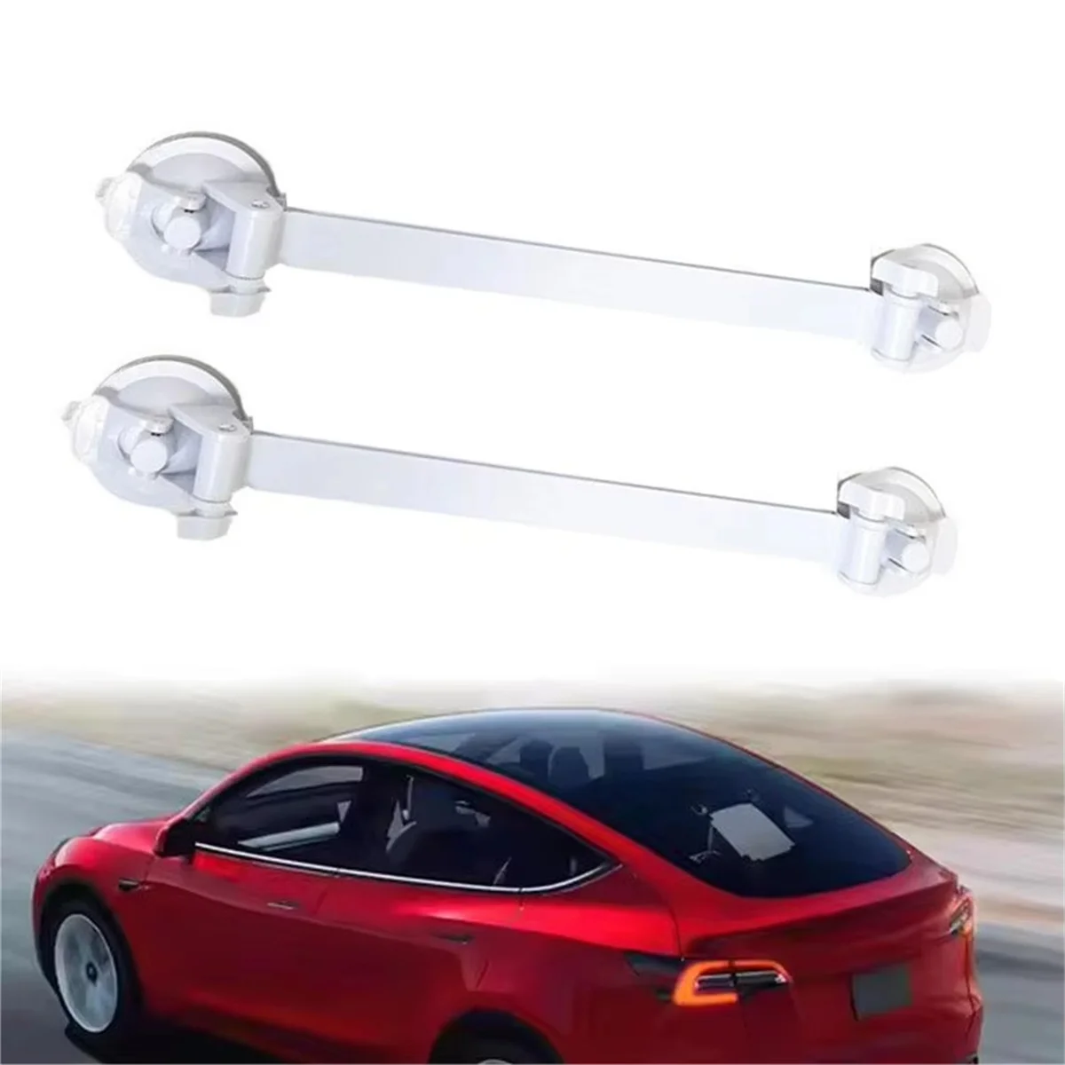 N18R 2pcs Satellite Car Holder Suitable for Mini Sunroof Suction Cup Fixed Holder Strong Grip Not Easy to Fall Off