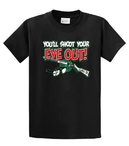

Christmas Classic T shirt You'll Shoot Your Eye Out Santa Claus Movie Xmas