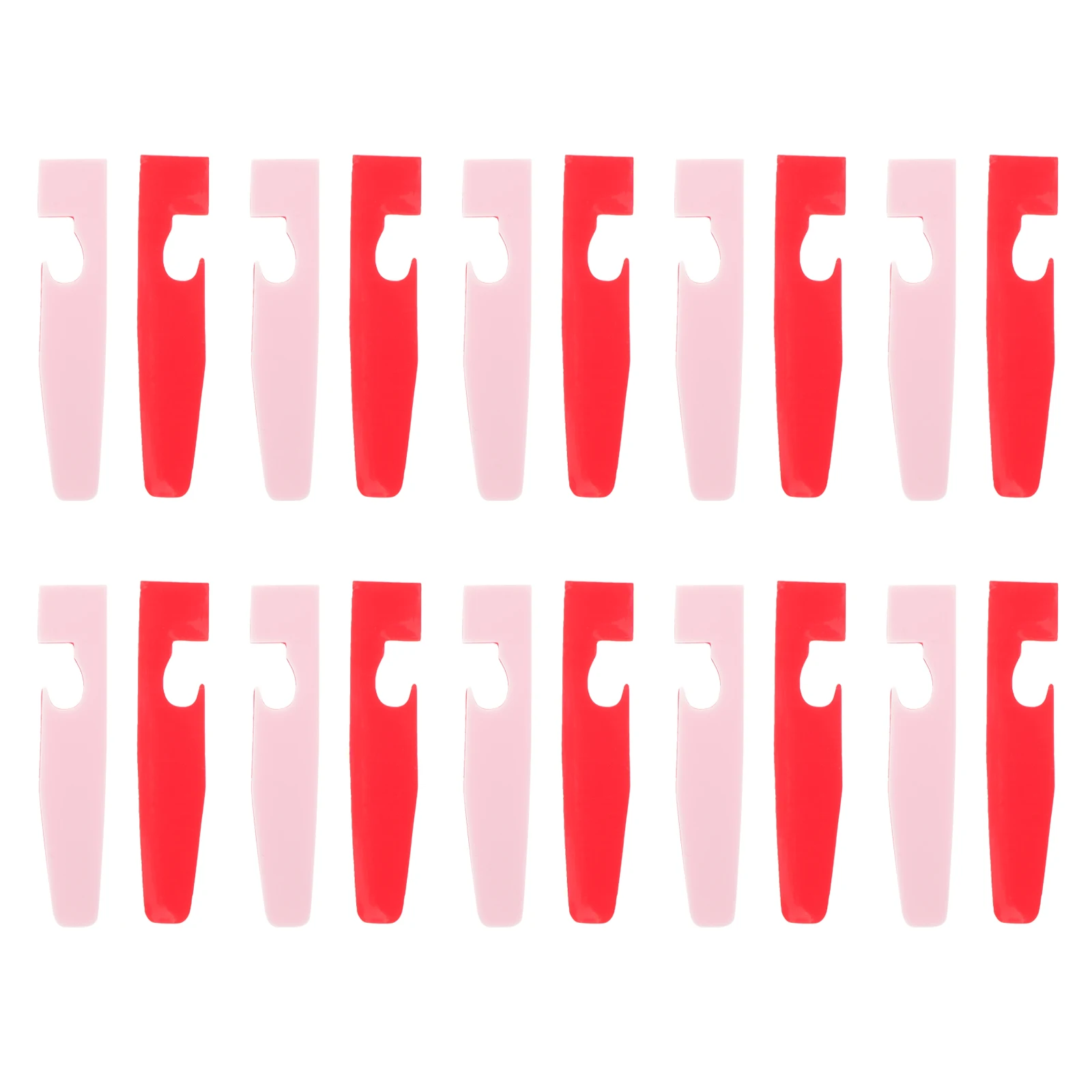 

40Pcs Stick-on Presser Foot Pad for Overlock Serger Machines Fabric Compatibility Wear-Resistant Layer Extended Lifespan