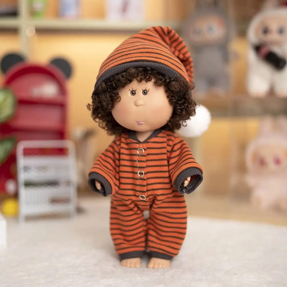 

Party Clothes Mia Potato Clothes Set Humanoid Handmade 24cm Clothes Dress Up Spanish Yellow Striped Pajama Set Girl Gifts